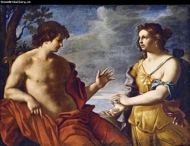 Giovanni Domenico Cerrini Apollo and the Cumaean Sibyl